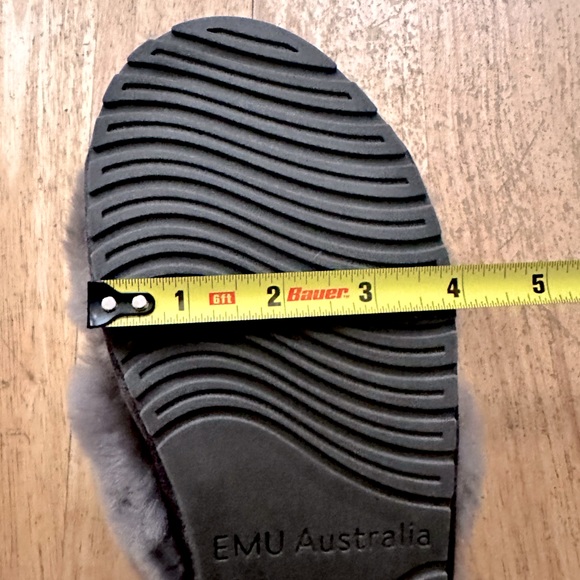NIB Narrow Sz 7 Shearling Wool Slippers, EMU Australia "Mayberry" - Picture 5 of 7